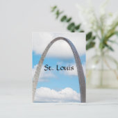 St. Louis Arch Briefkaart (Staand voorkant)