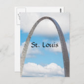 St. Louis Arch Briefkaart (Voorkant / Achterkant)