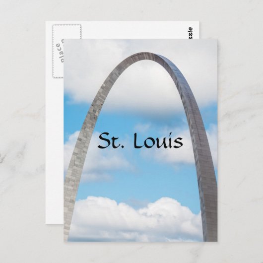 St. Louis Arch Briefkaart (Voorkant / Achterkant)