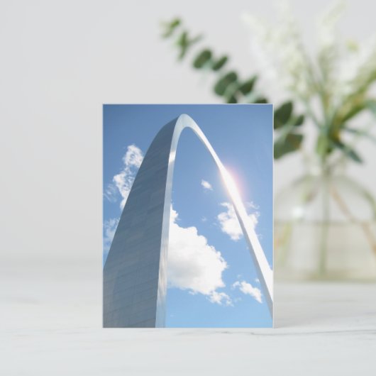St. Louis Arch Briefkaart (Staand voorkant)