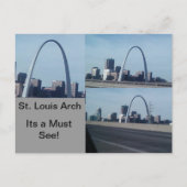 St. Louis Arch Briefkaart (Voorkant)