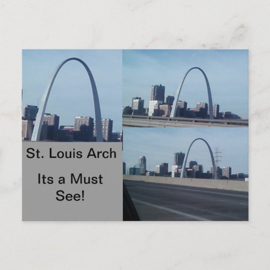 St. Louis Arch Briefkaart (Voorkant)