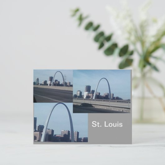 St. Louis Arch Briefkaart (Staand voorkant)