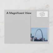 St. Louis Arch Briefkaart (Achterkant)
