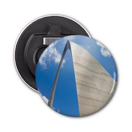 St. Louis Arch Button Flesopener (Voorkant)