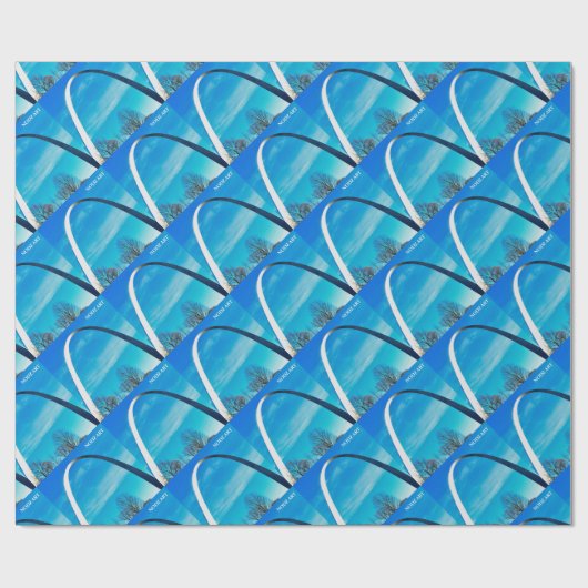 St. Louis Arch Cadeaupapier (Vlak)