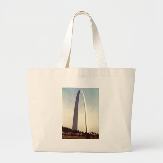 St. Louis Arch Grote Tote Bag (Voorkant)