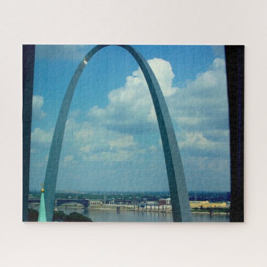 St. Louis Arch Jigzaag Puzzle Legpuzzel (Horizontaal)