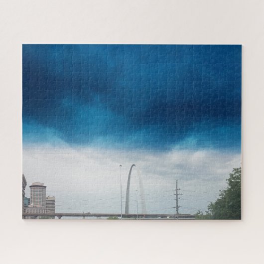 St. Louis Arch Jigzaag Puzzle Legpuzzel (Horizontaal)