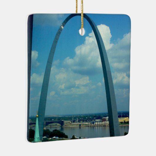 St. Louis Arch Keramisch Ornament (Rechts)