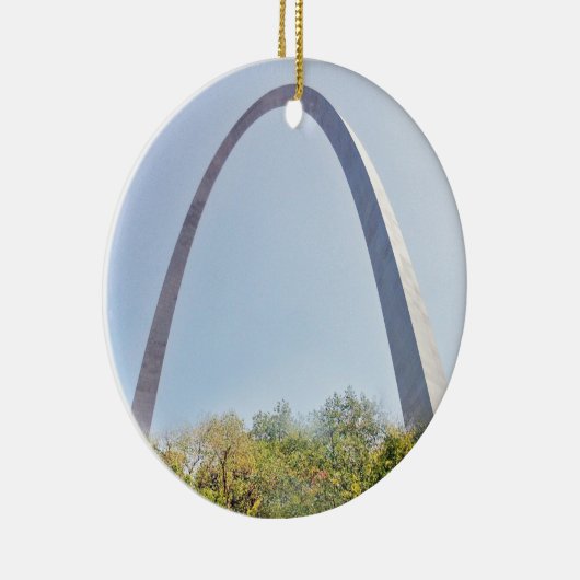 St. Louis Arch, kerstversiering, St. Louis Keramisch Ornament (Rechts)