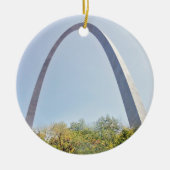 St. Louis Arch, kerstversiering, St. Louis Keramisch Ornament (Voorkant)