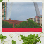 St. Louis Arch Keukenhanddoek (Gevouwen)