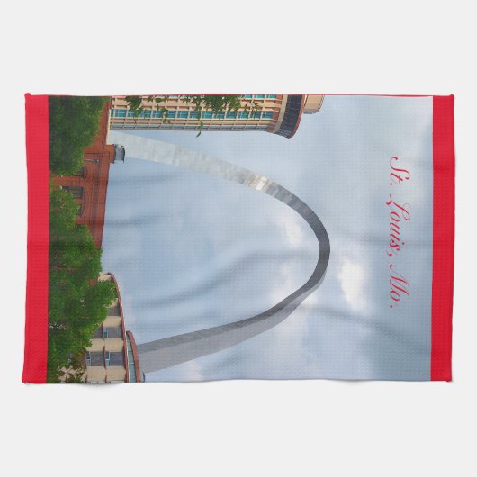 St. Louis Arch Keukenhanddoek (Horizontaal)
