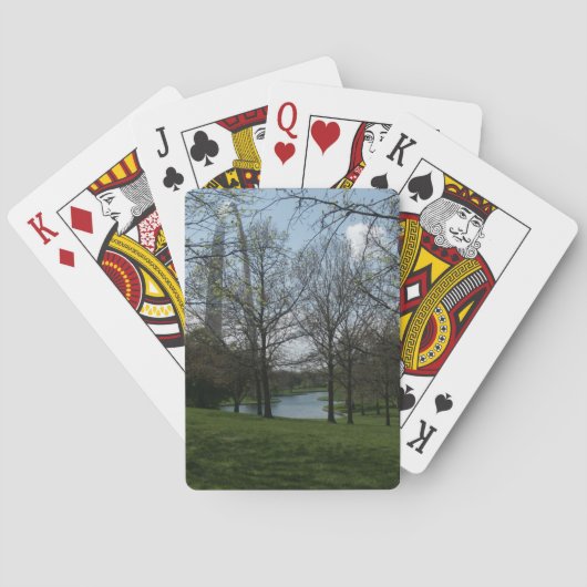 St. Louis Arch Klassieke speelkaarten (Achterkant)