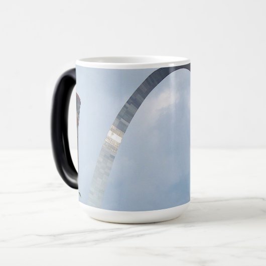 St. Louis Arch Magische Mok (Voorkant links)