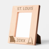 St. Louis Arch Missouri Custom Gegraveerde Lijstjes (Links)