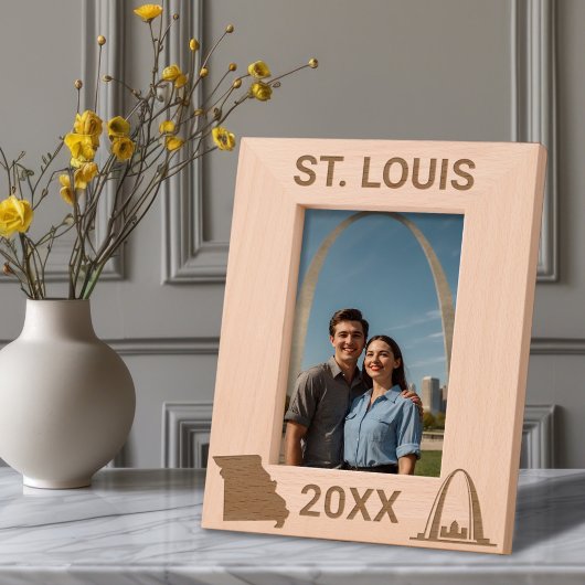 St. Louis Arch Missouri Custom Gegraveerde Lijstjes