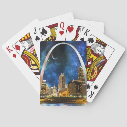 St Louis Arch Pokerkaarten (Achterkant)