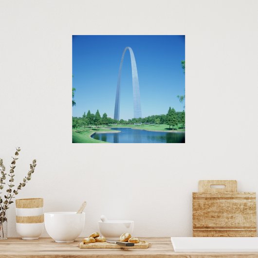 ST. LOUIS ARCH POSTER (Keuken)