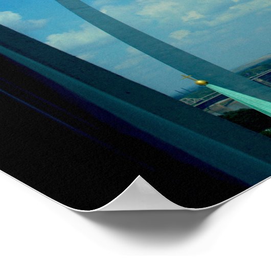 St. Louis Arch Poster (Hoek)