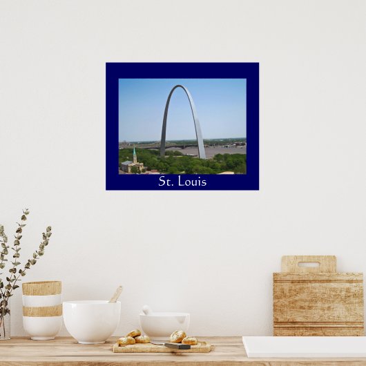 St. Louis Arch Poster (Keuken)