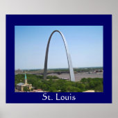 St. Louis Arch Poster (Voorkant)