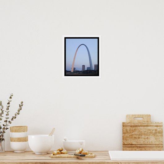 St. Louis Arch Poster (Keuken)