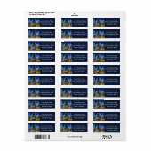 St. Louis Arch Return Address Labels (Full Sheet)
