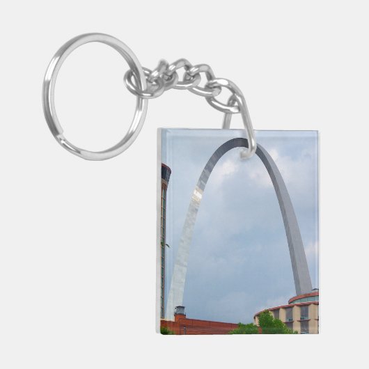 St. Louis Arch Sleutelhanger (Voorkant Links)