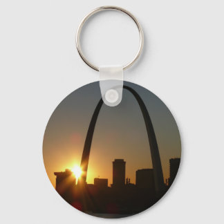St. Louis Arch Sunset Sleutelhanger