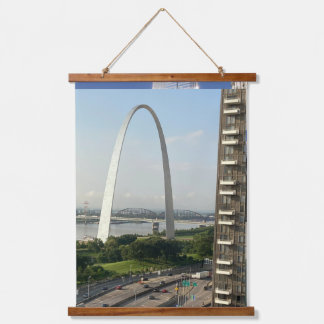 St. Louis Arch van Hotel Room Hangend Wandkleed