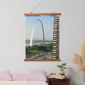 St. Louis Arch van Hotel Room Hangend Wandkleed (Slaapkamer)