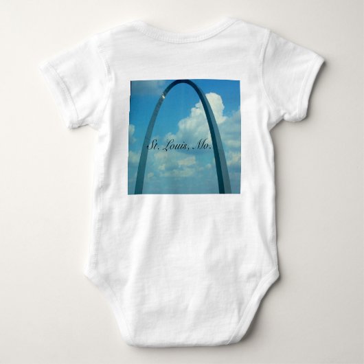 St. Louis Baby Bodysuit (Achterkant)