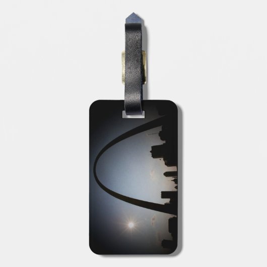 St. Louis Bagagelabel (Achterkant verticaal)