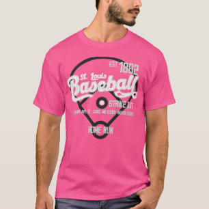  St. Louis Baseball Est 1882 Baseball Fan T-shirt