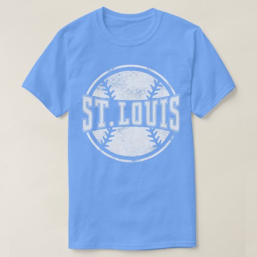 St Louis Baseball Team Gift T-shirt (Design voorkant)