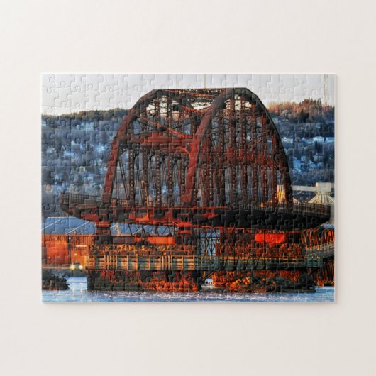 St. Louis Bay-brug Duluth Minnesota Legpuzzel (Horizontaal)