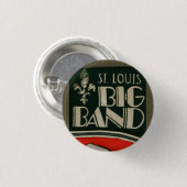 St. Louis Big Band Button (Voorkant /achterkant)