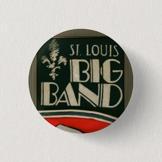 St. Louis Big Band Button (Voorkant)