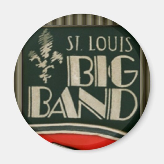 St. Louis Big Band Magnet (Voorkant)