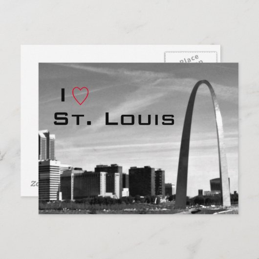 St. Louis Briefkaart (Voorkant / Achterkant)