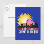 St. Louis Briefkaart (Voorkant / Achterkant)