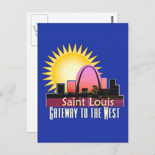 St. Louis Briefkaart (Voorkant / Achterkant)