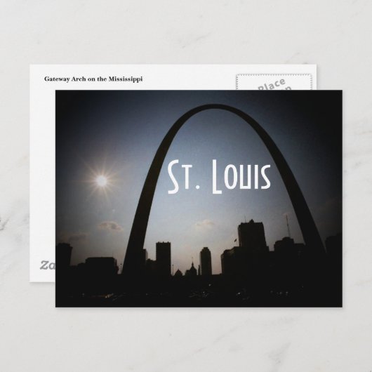 St. Louis Briefkaart (Voorkant / Achterkant)