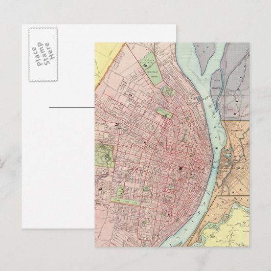 St. Louis Briefkaart (Voorkant / Achterkant)