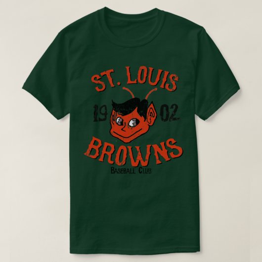 St Louis Browns 1 T-shirt (Design voorkant)