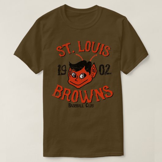 St Louis Browns 1 T-shirt (Design voorkant)