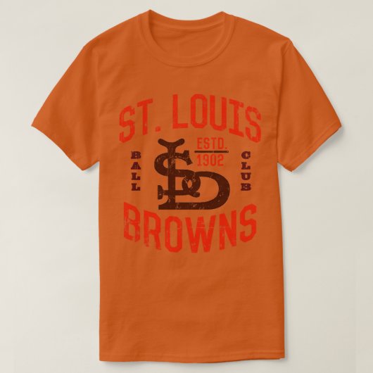 St Louis Browns 2 T-shirt (Design voorkant)