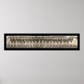 St. Louis Browns Team Foto 1909 Poster (Voorkant)